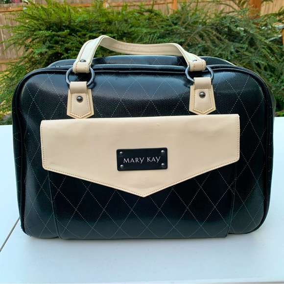 Mary Kay Deluxe Consultant Cosmetic Makeup Caddy Storage Tote Bag Organizer - Picture 2 of 16